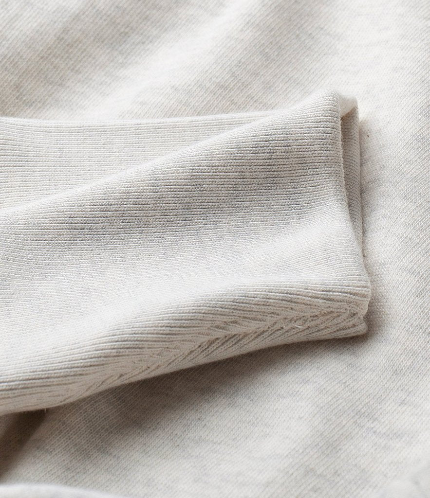 Merz b. Schwanen 344 Eskimo Print Sweatshirt - Nature Melange