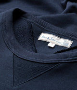 Merz b. Schwanen 346 Crew Neck Sweatshirt - Ink Blue