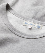 Merz b. Schwanen 215 Classic Crew Neck Tee - Grey Melange