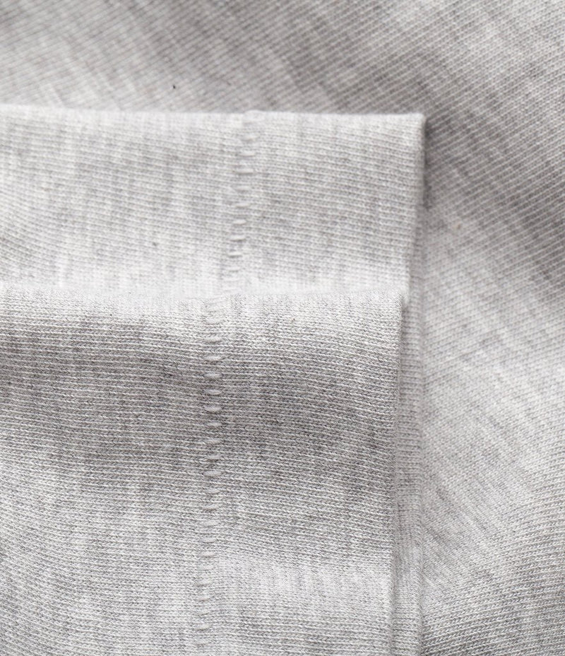 Merz b. Schwanen 215 Classic Crew Neck Tee - Grey Melange