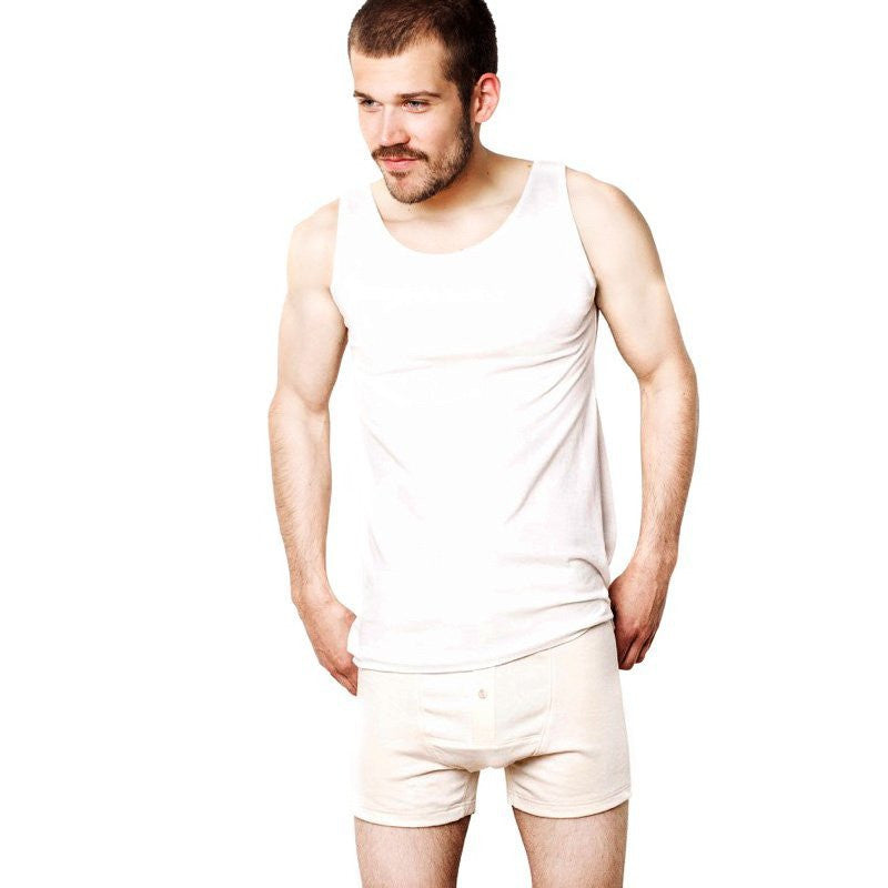 Merz b. Schwanen 136 Workers Singlet - White