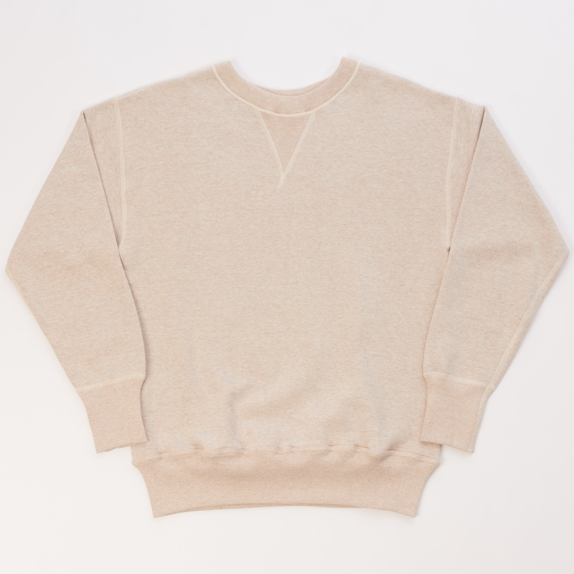Warehouse & Co 401 Plain Sweatshirt - Oatmeal