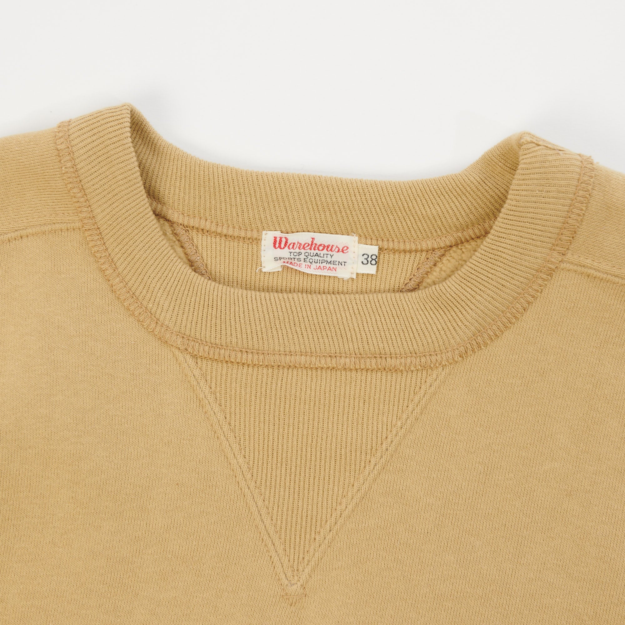トップス WAREHOUSE FREEDOM SLEEVE SWEAT Warehouse & Co 404 Freedom Sleeve Sweatshirt - Dark Beige – SON OF