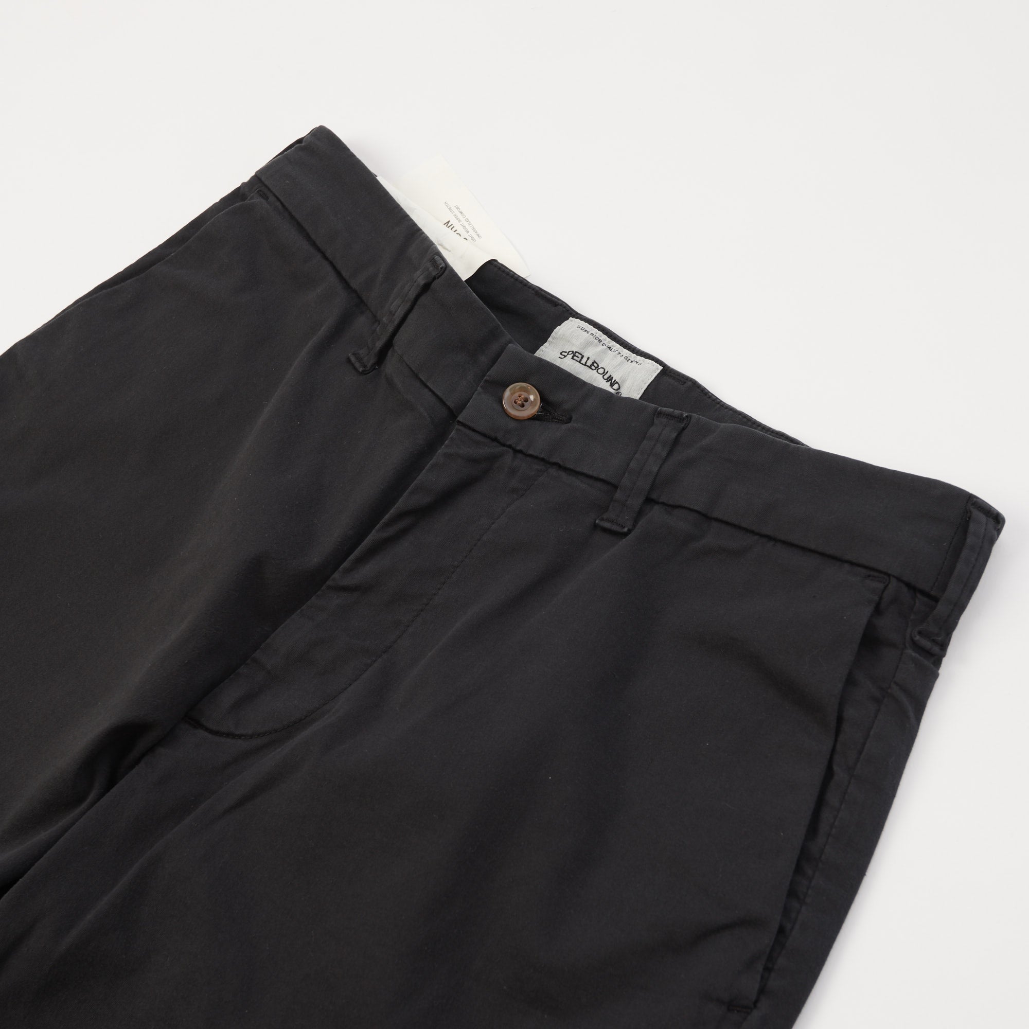 Spellbound Slim Tapered Stretch Chino - Black