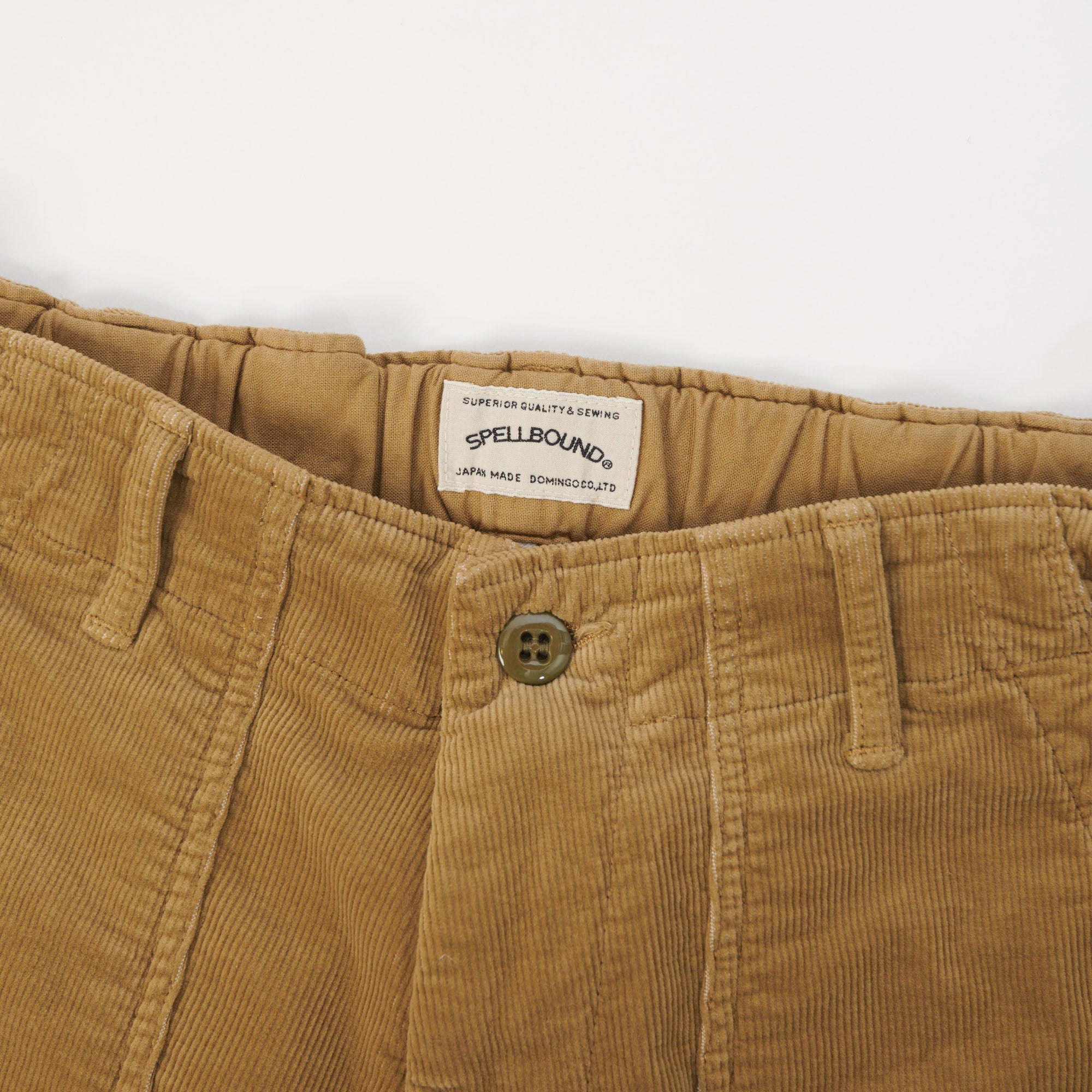 Spellbound Corduroy Baker Trouser - Khaki