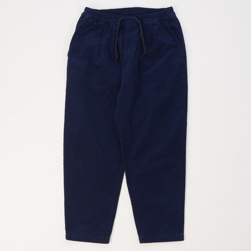 Spellbound Corduroy Wide Tapered Trouser - Navy