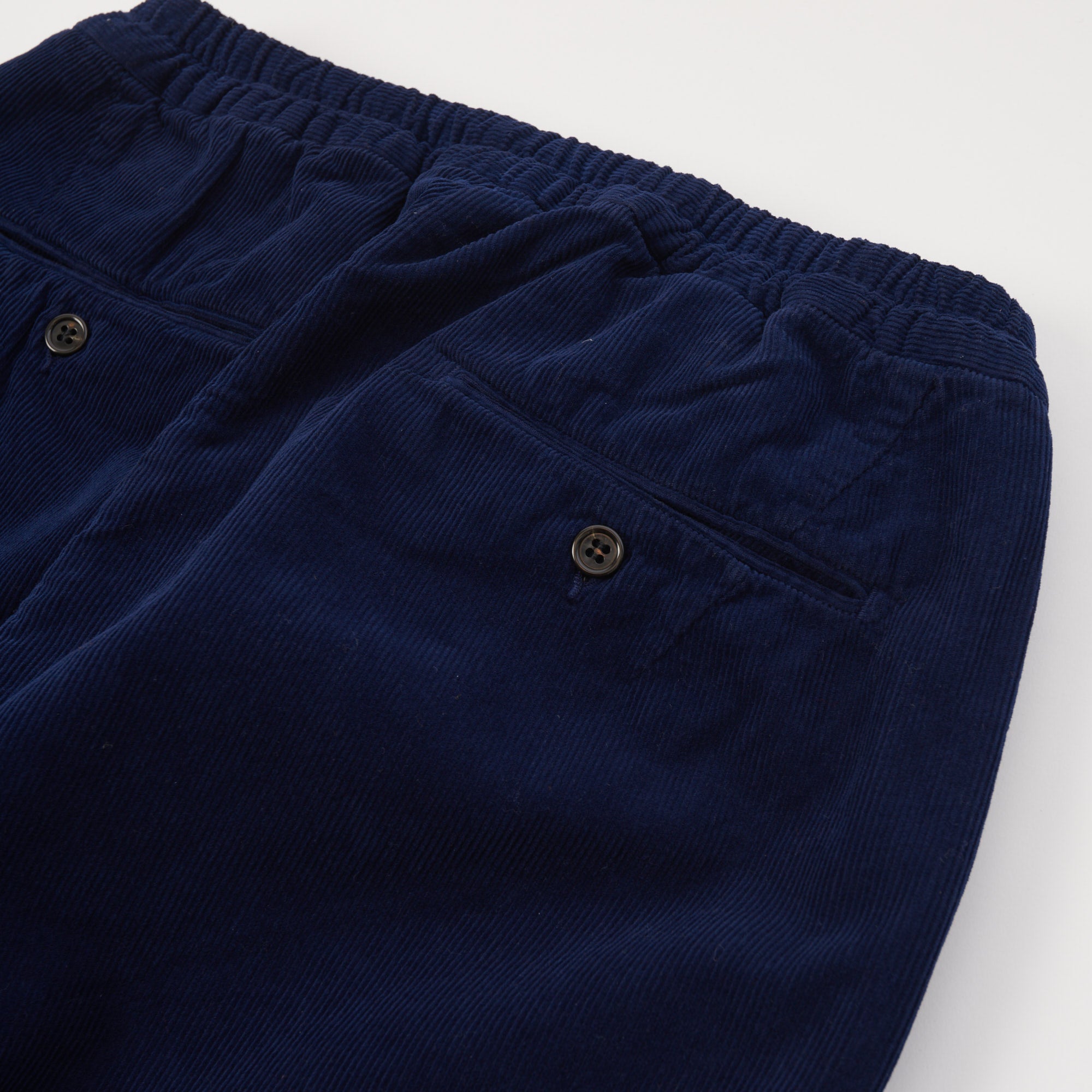 Spellbound Corduroy Wide Tapered Trouser - Navy