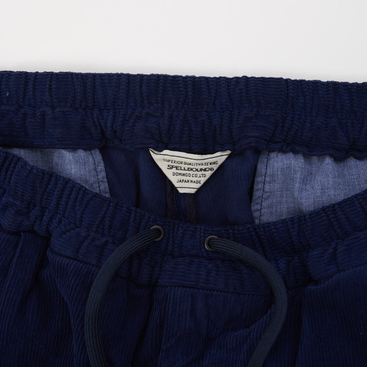 Spellbound Corduroy Wide Tapered Trouser - Navy