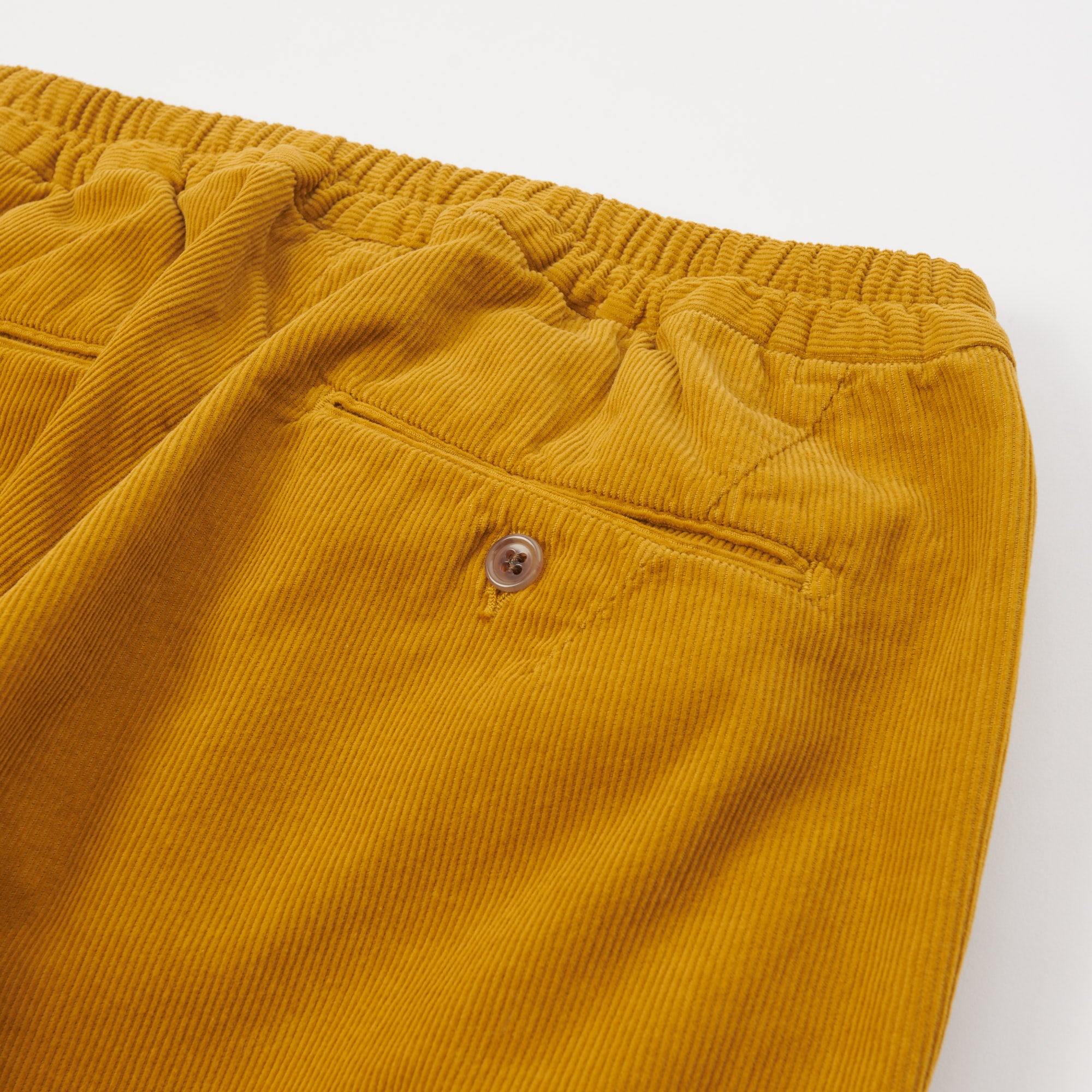 Spellbound Corduroy Wide Tapered Trouser - Mustard