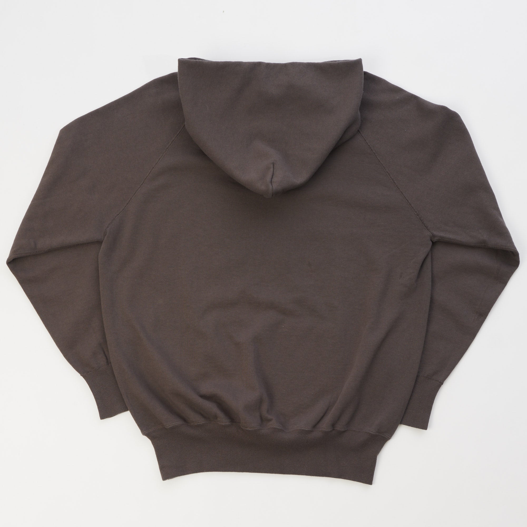 Warehouse & Co 462 Raglan Sleeve Hooded Sweatshirt - Charcoal