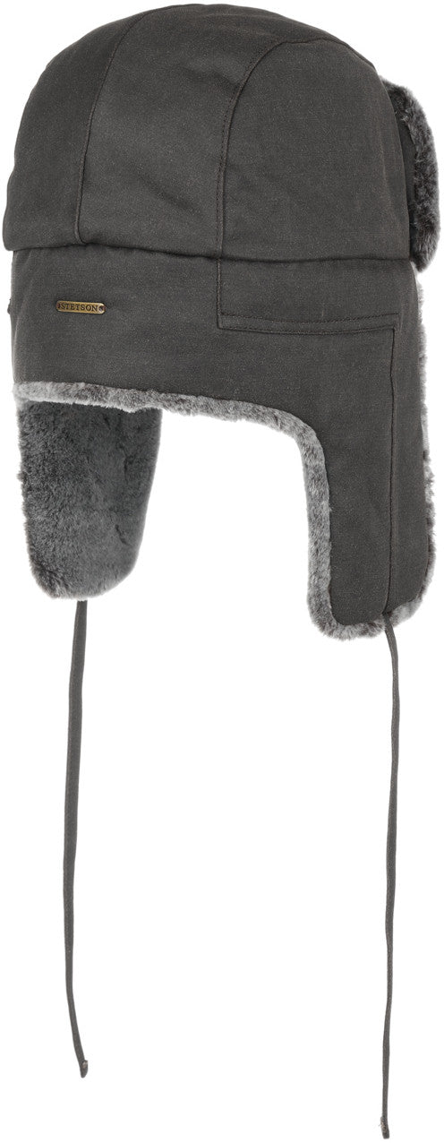 Stetson Bomber Cap - Black