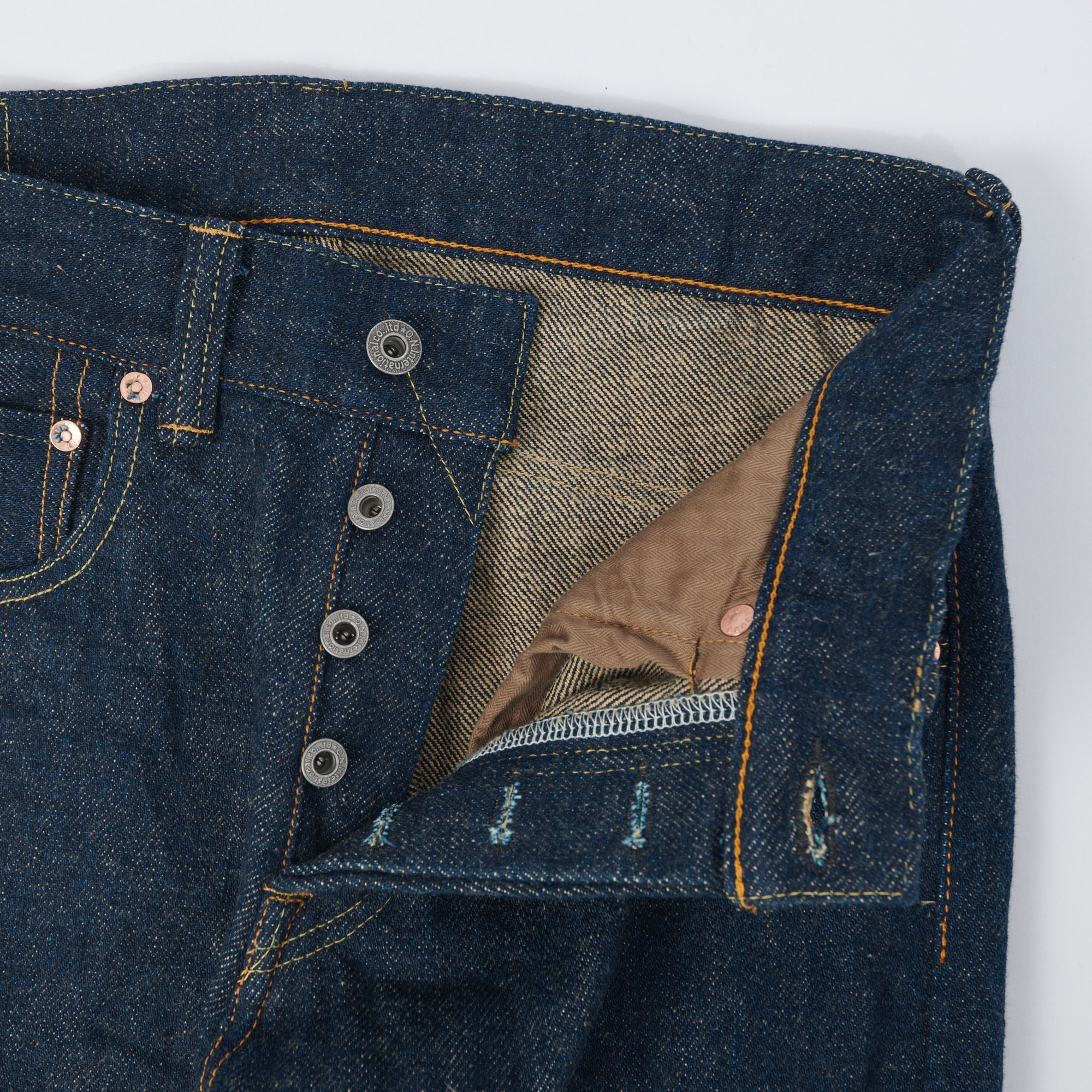 ONI Denim 548DIZR 20oz 'Dark Indigo Secret Denim' Slim Tapered Cargo Pant - One Wash