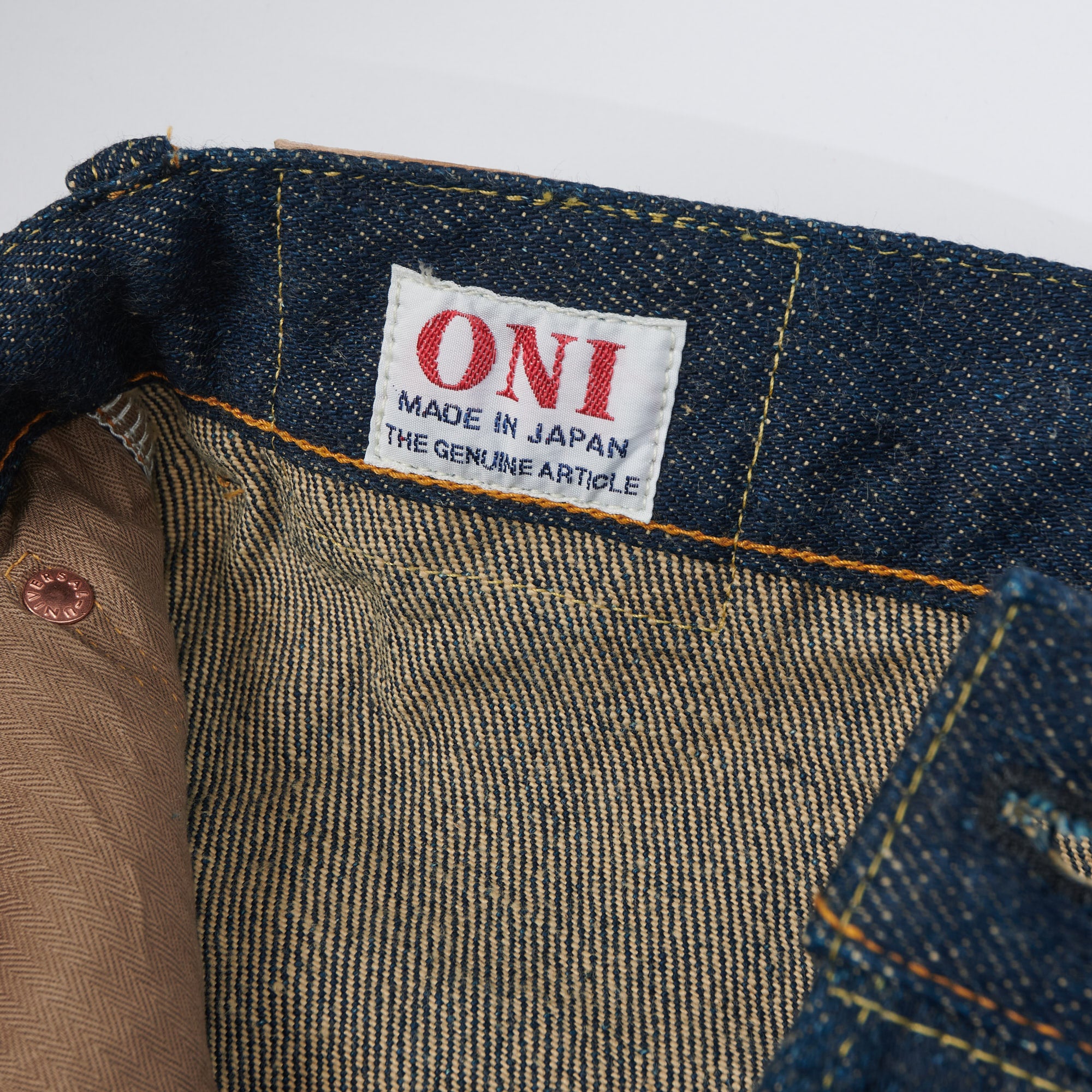 ONI Denim 548DIZR 20oz 'Dark Indigo Secret Denim' Slim Tapered Cargo Pant - One Wash