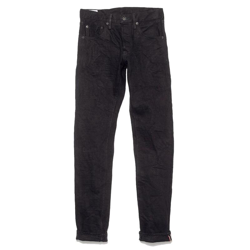 ONI 622 20oz Aizumi x Secret Denim Regular Tapered Jean - Black