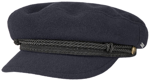 Stetson Cashmere Riders Cap - Navy