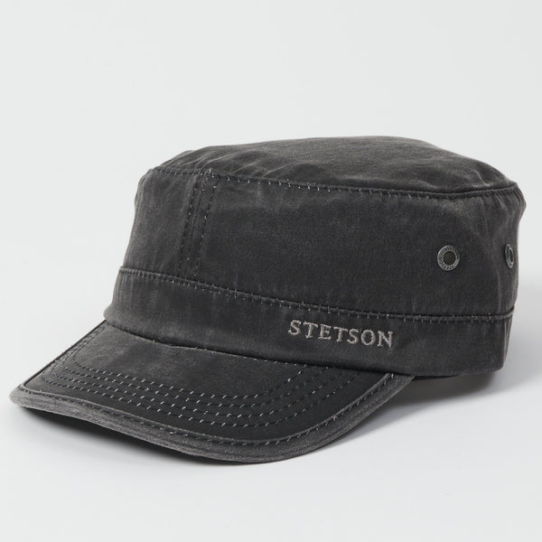 Stetson 7491102-1 Datto Army Cap - Black