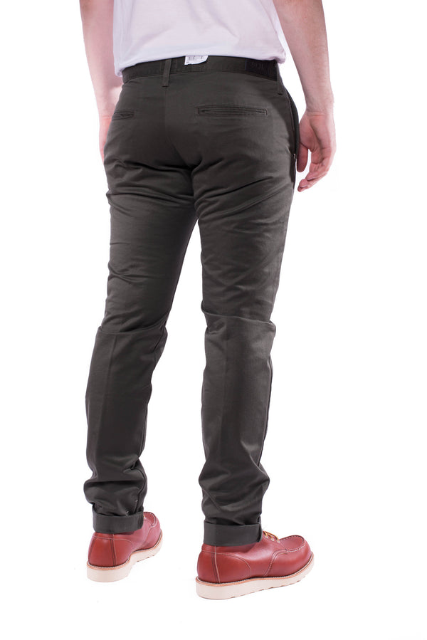 Edwin 55 Chino - Uniform Green Rinsed