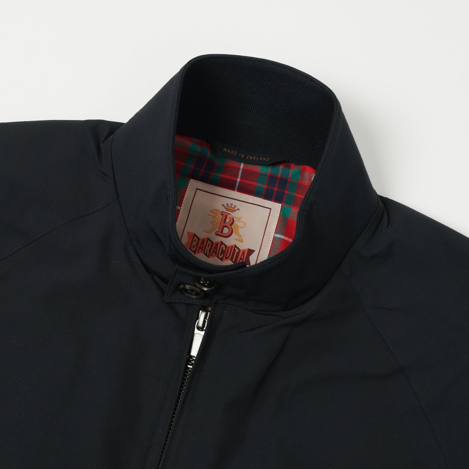 Baracuta G9 'Baracuta Cloth' Harrington Jacket - Dark Navy