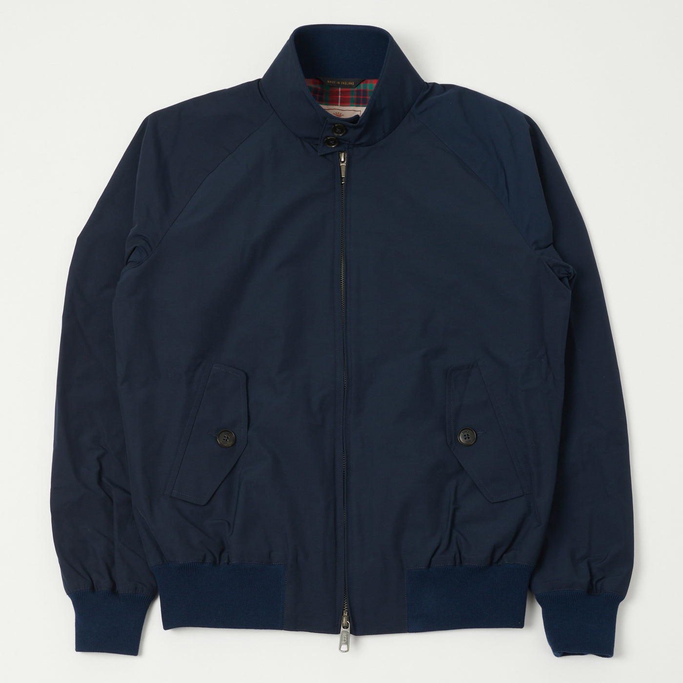 Baracuta G9 'Baracuta Cloth' Harrington Jacket - Navy