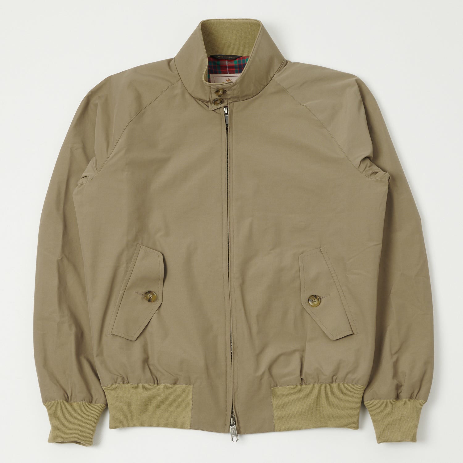 Baracuta G9 'Baracuta Cloth' Harrington Jacket - Tan | SON OF A STAG
