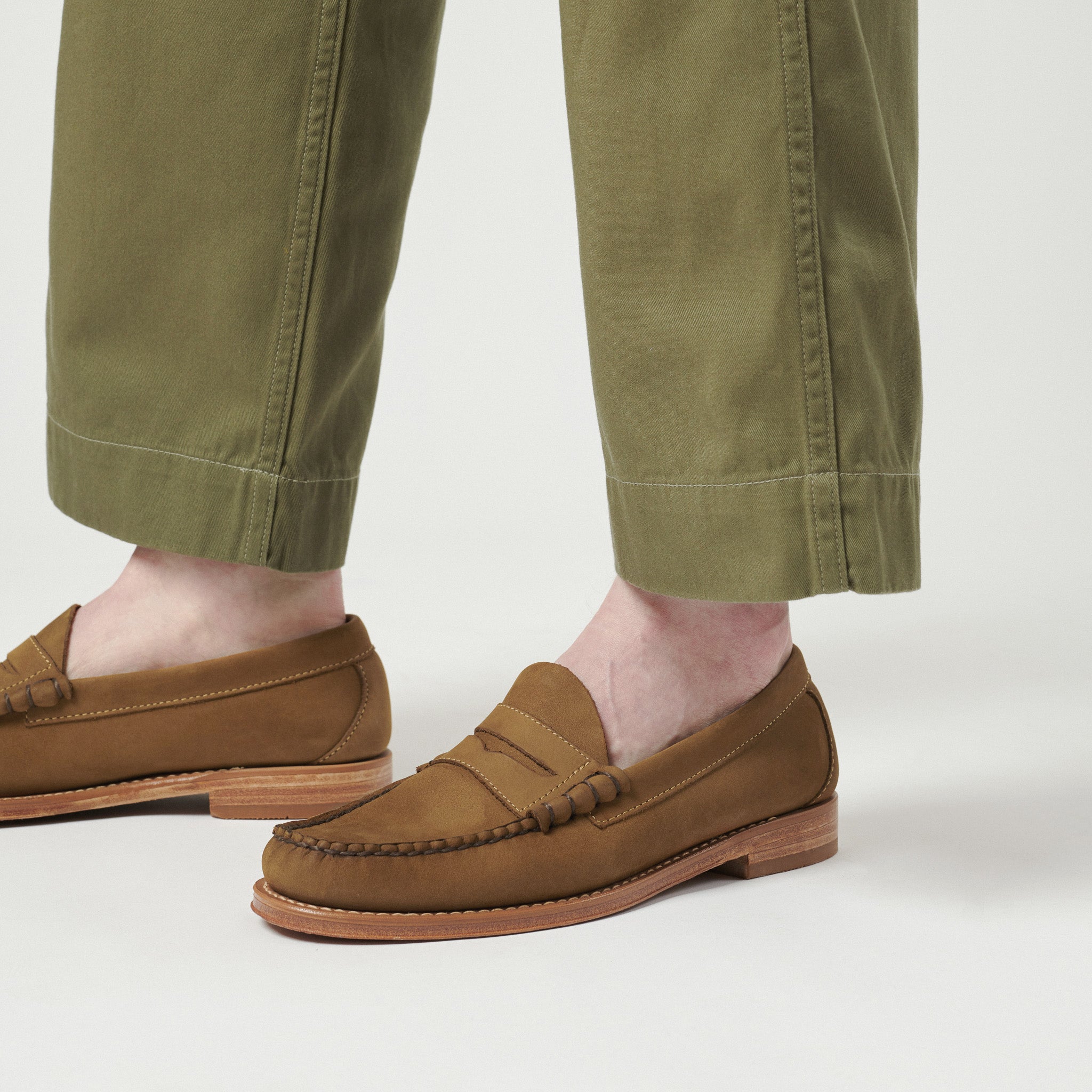 G.H. Bass & Co. Weejun 90s Larson Penny Loafer - Mid Brown – SON