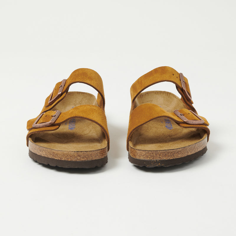 Birkenstock Arizona Suede Leather Sandal - Mink