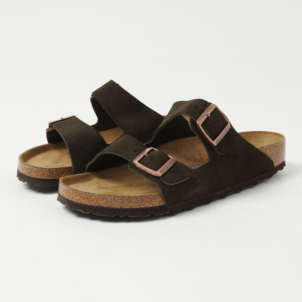 Birkenstock Arizona Suede Leather Sandal - Mocha