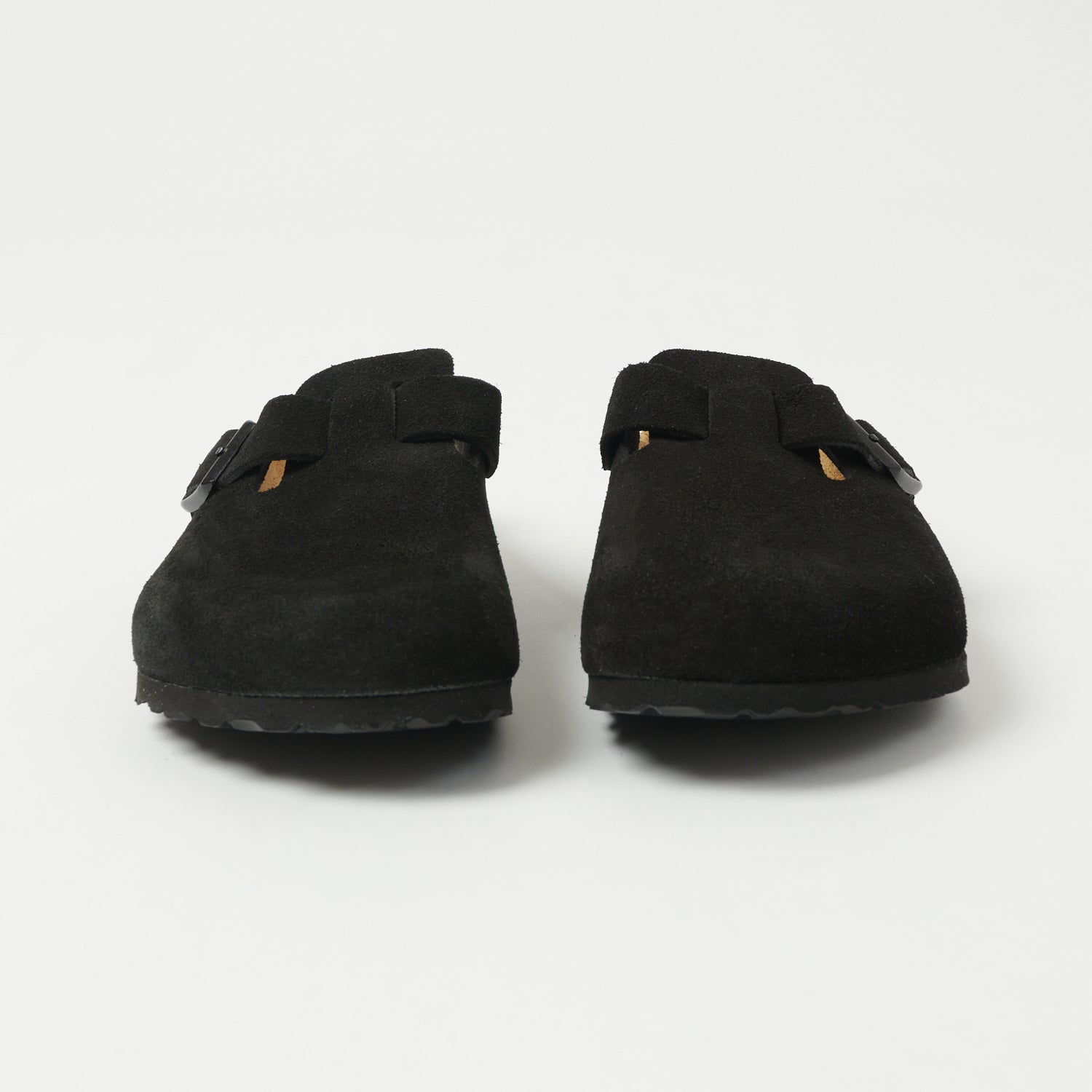 Birkenstock Boston Suede Leather Shoe - Black – SON OF A STAG