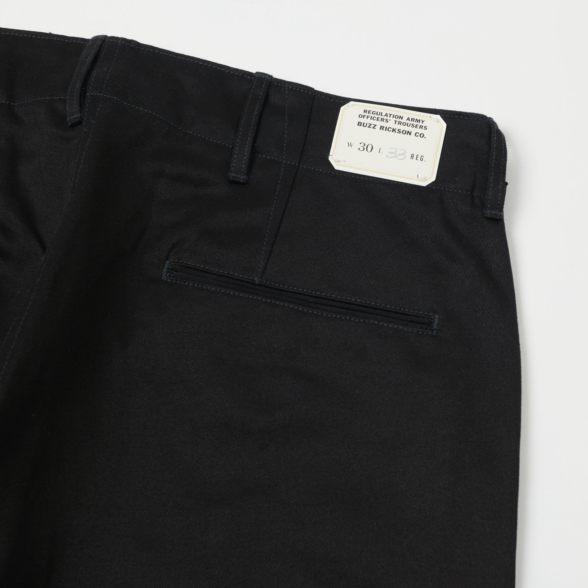 Buzz Rickson's x William Gibson 'Early Model' 1942 Chino - Black