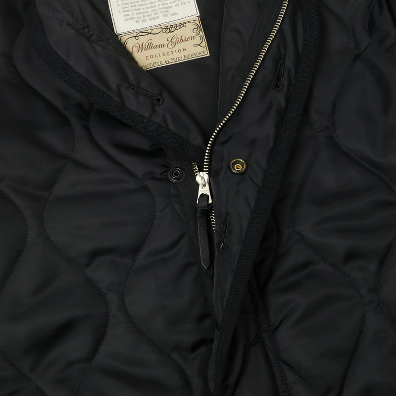 Buzz Rickson's x William Gibson M-65 Liner Jacket - Black