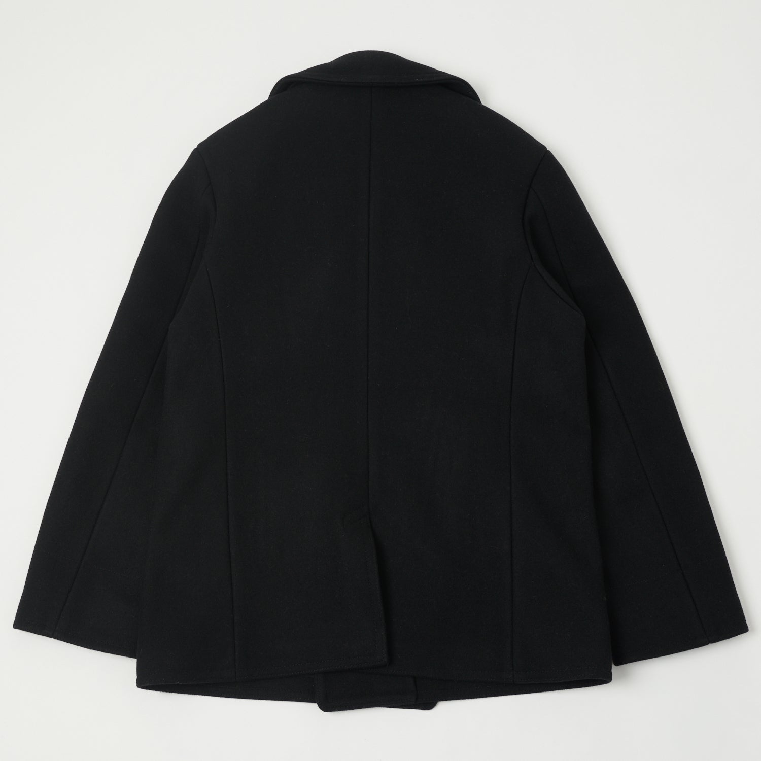 Buzz Rickson x William Gibson U.S. Navy Pea Coat - Black – SON OF
