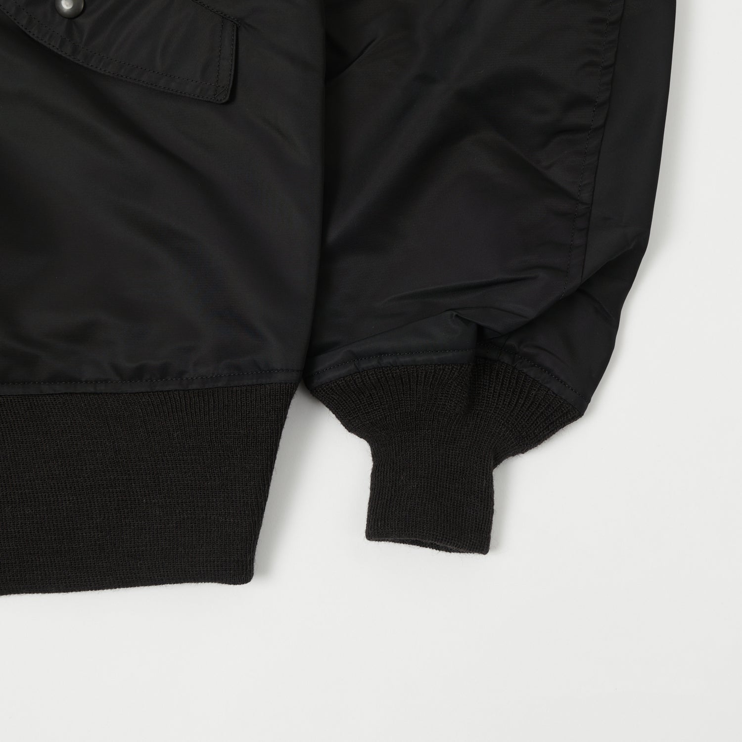 Buzz Rickson's x William Gibson L-2B Flight Jacket 'Long' - Black