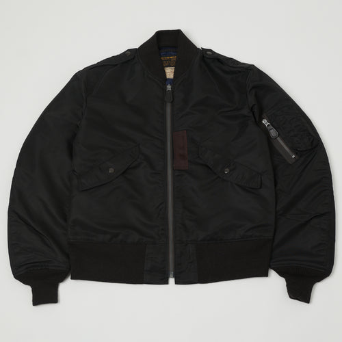 Buzz Rickson's x William Gibson L-2B Flight Jacket 'Regular' - Black