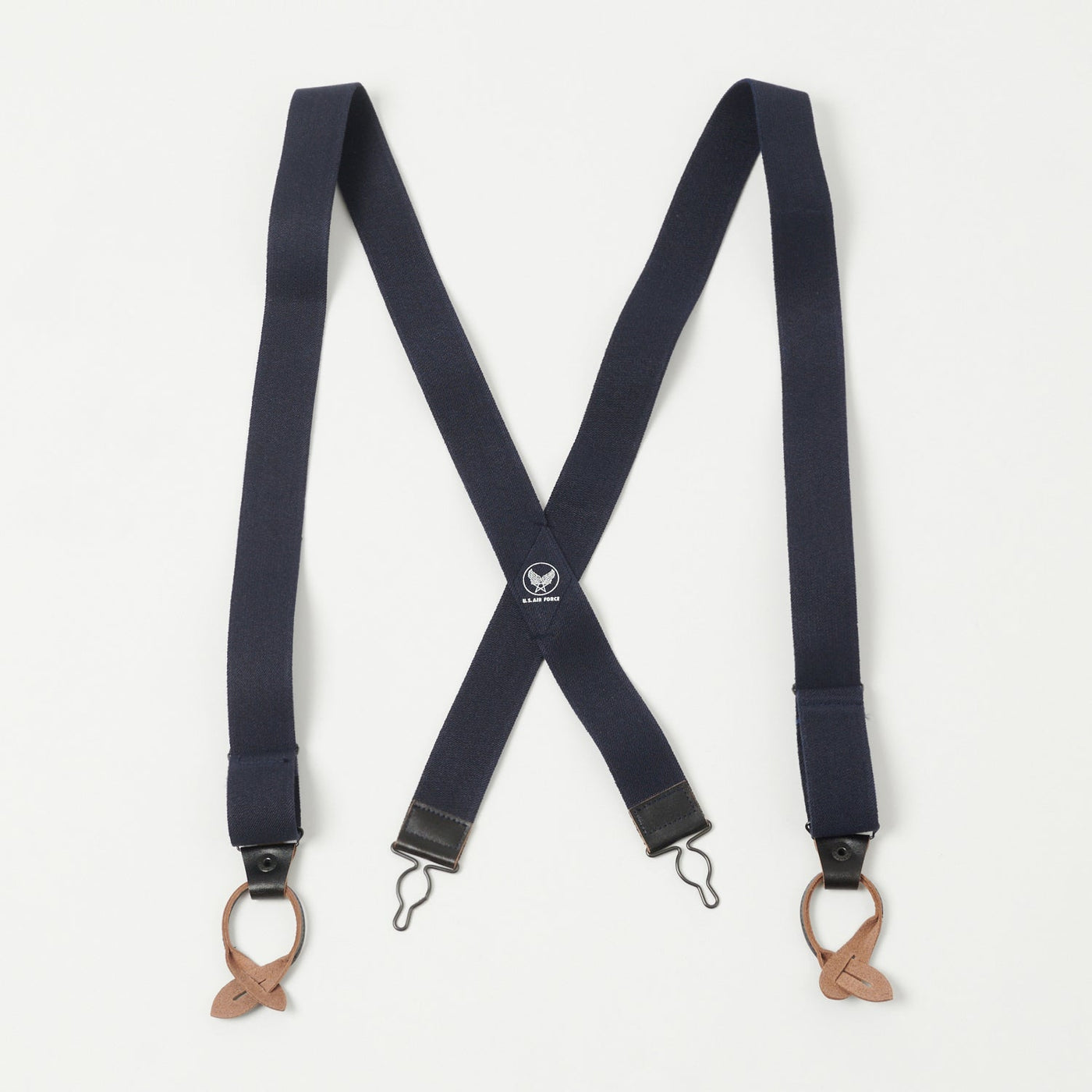 Buzz Rickson's A-11 Trouser Suspenders - Navy