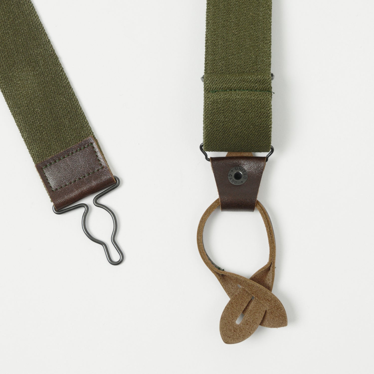 Buzz Rickson's サスペンダー オリーブ Buzz Rickson's A-11 Trouser Suspenders - Olive – SON OF A STAG