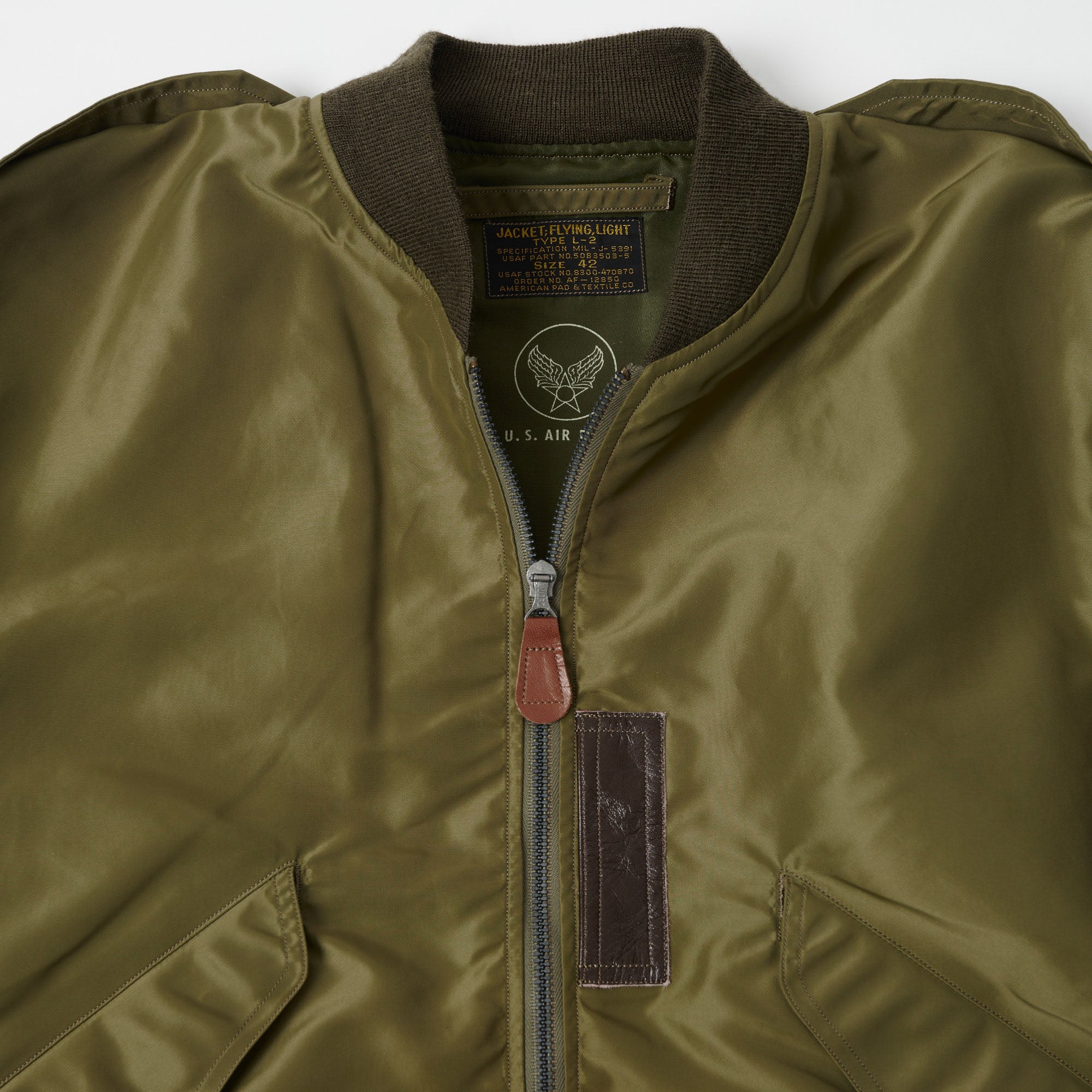 Buzz Rickson's L-2 Flight Jacket - Olive Drab – SON OF A STAG