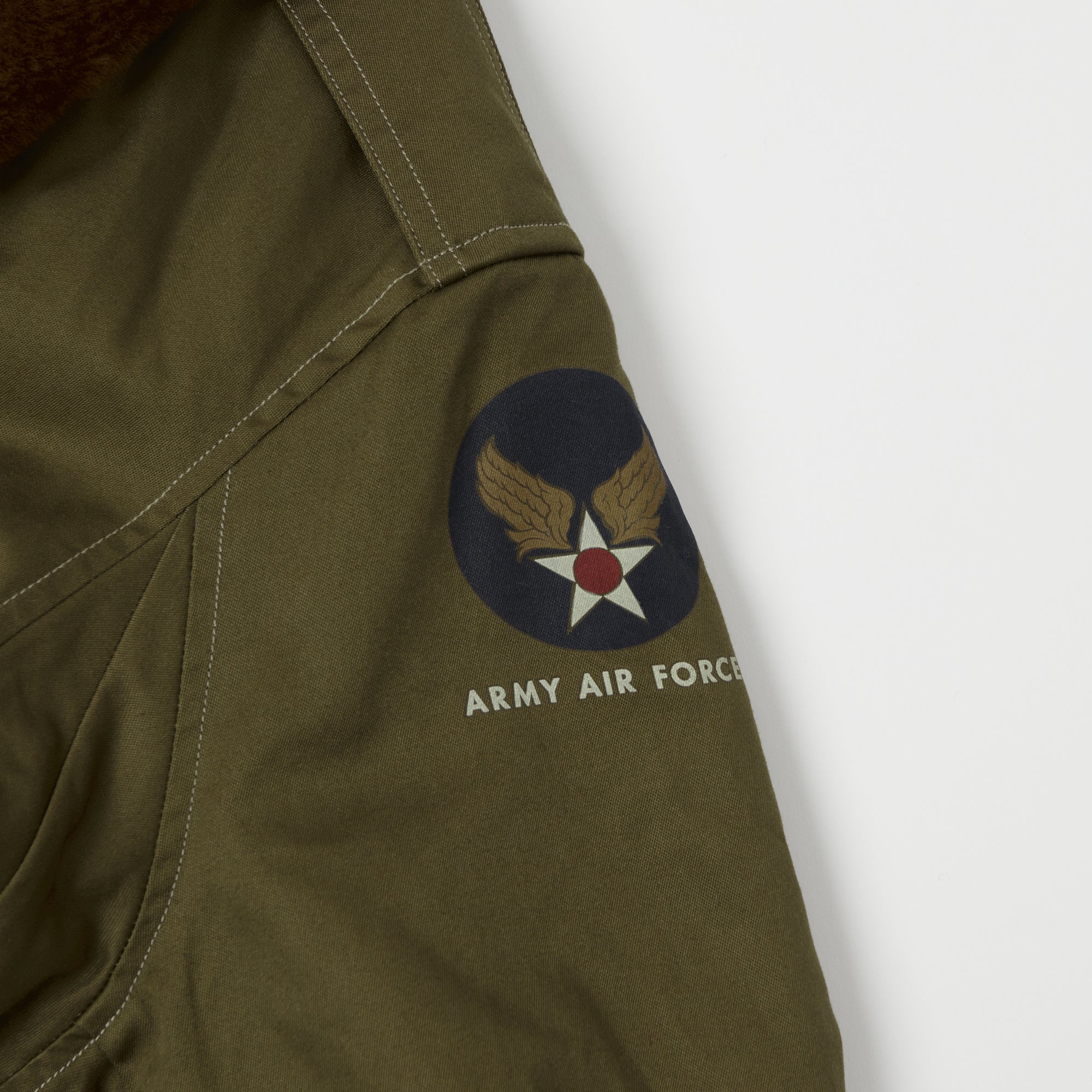 Buzz Rickson's 'Rough Wear Clothing Co' B-10 Flight Jacket - Olive Drab