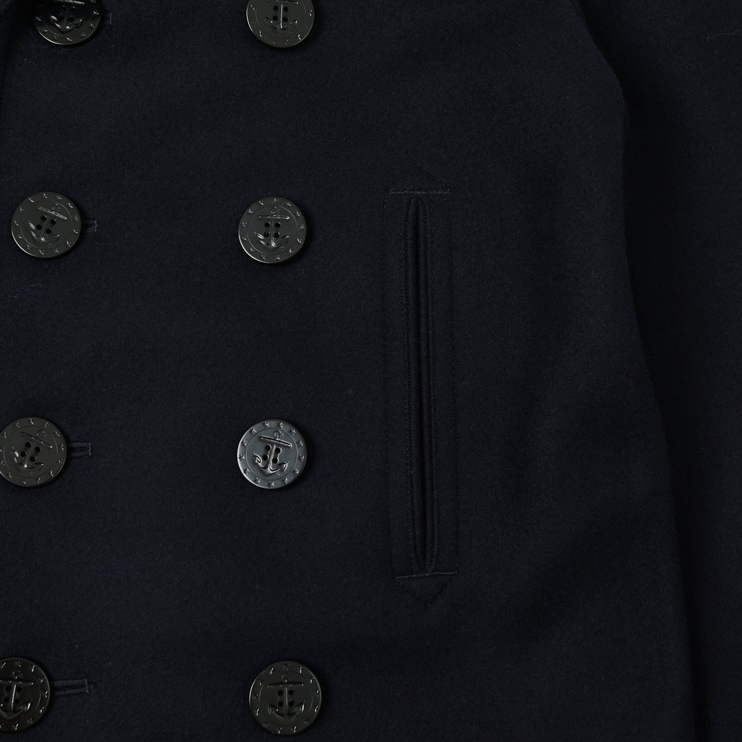 Buzz Rickson's U.S. Navy Pea Coat - Navy