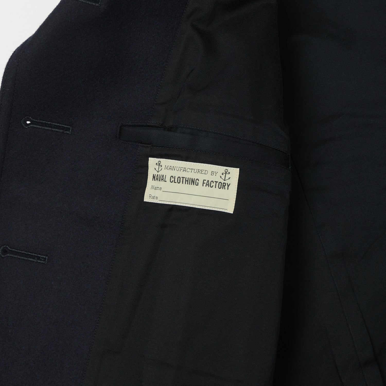 Buzz Rickson's U.S. Navy Pea Coat - Navy