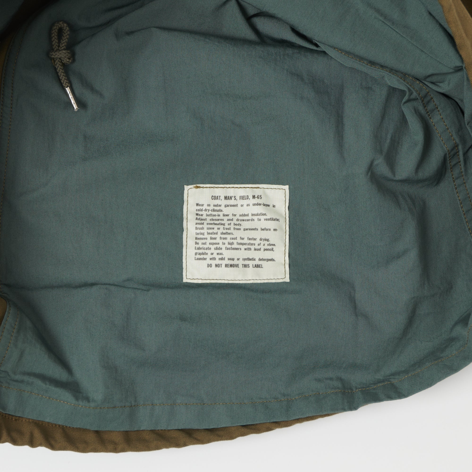 Buzz Rickson's U.S. Army M-65 Field Jacket - Olive Drab