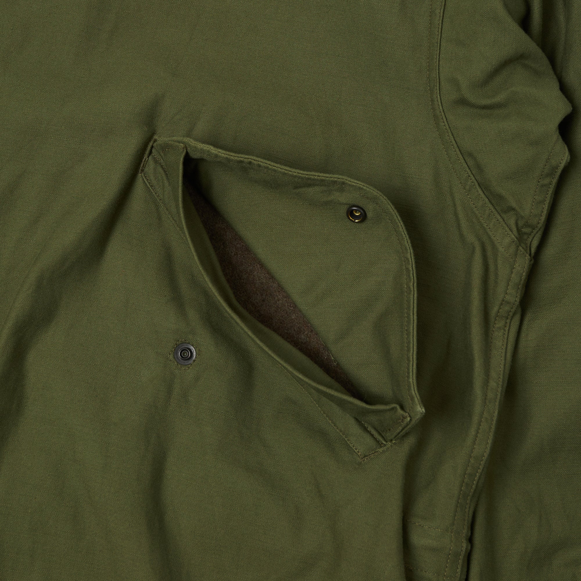 Buzz Rickson's U.S. Army M-51 Fishtail Parka - Olive Drab