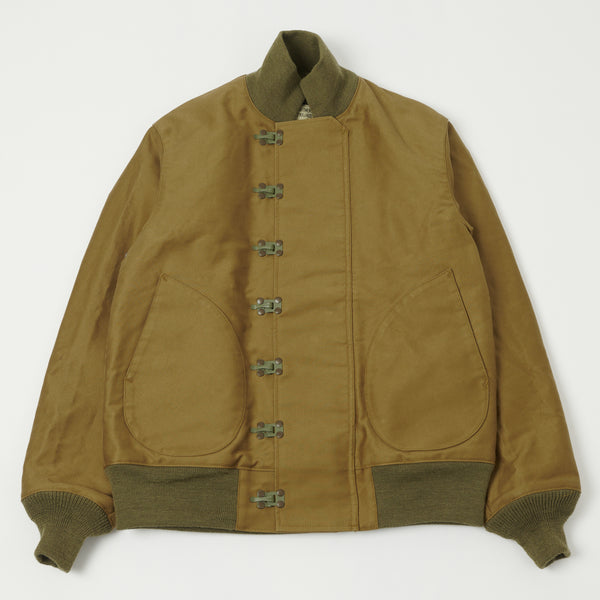 Buzz Rickson's Navy Hook Deck Jacket Khaki - Main Image