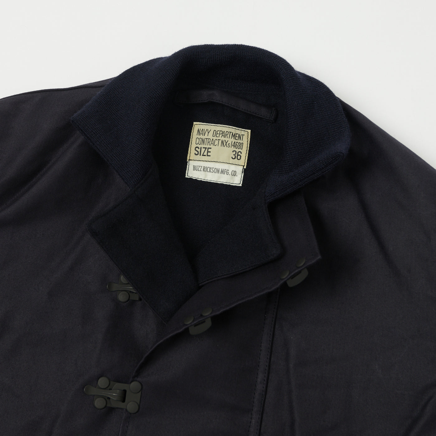 Buzz Rickson's U.S. Navy Deck Hook Jacket - Navy | SON OF A STAG
