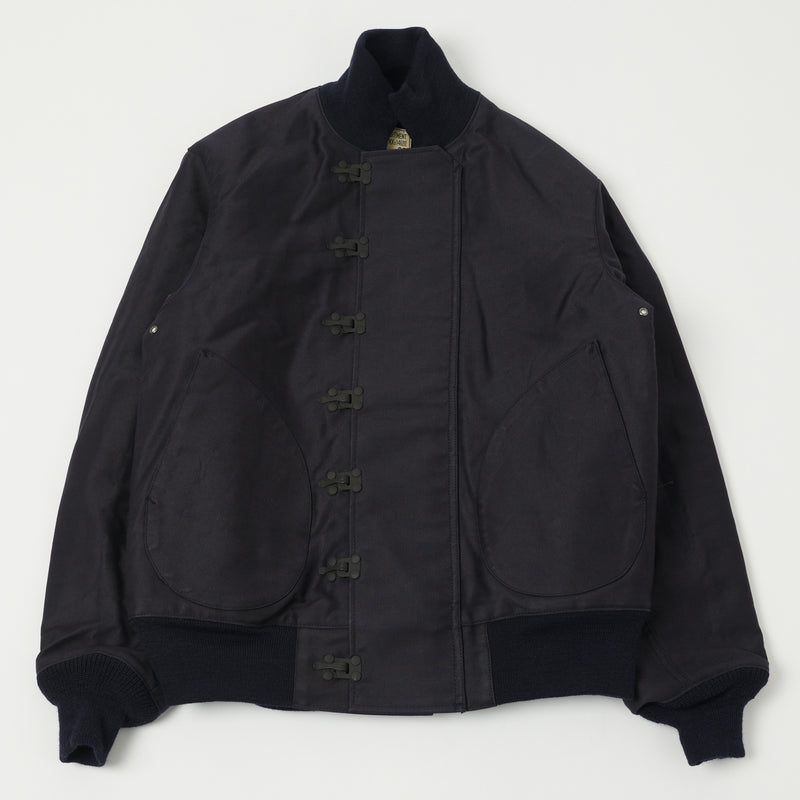Buzz Rickson's Navy Hook Deck Jacket Navy SON OF A STAG