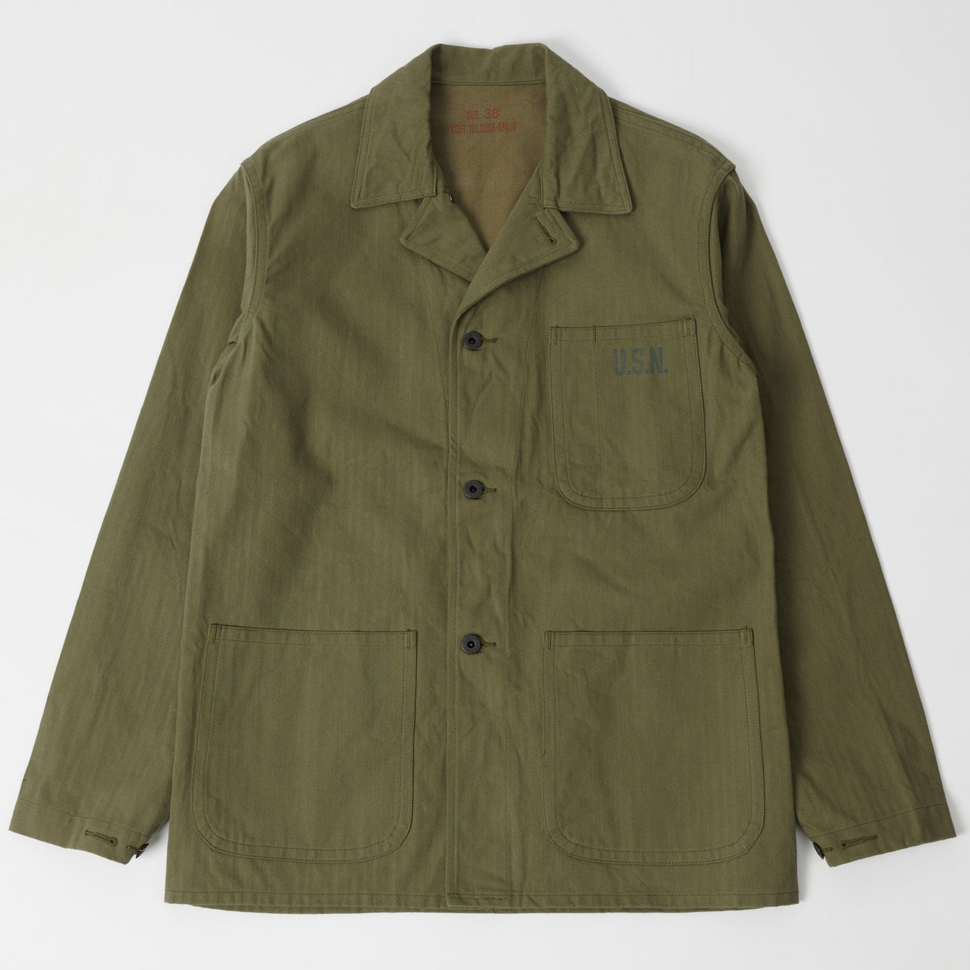 Buzz Rickson's U.S. Navy N-3 Utility Jacket - Olive
