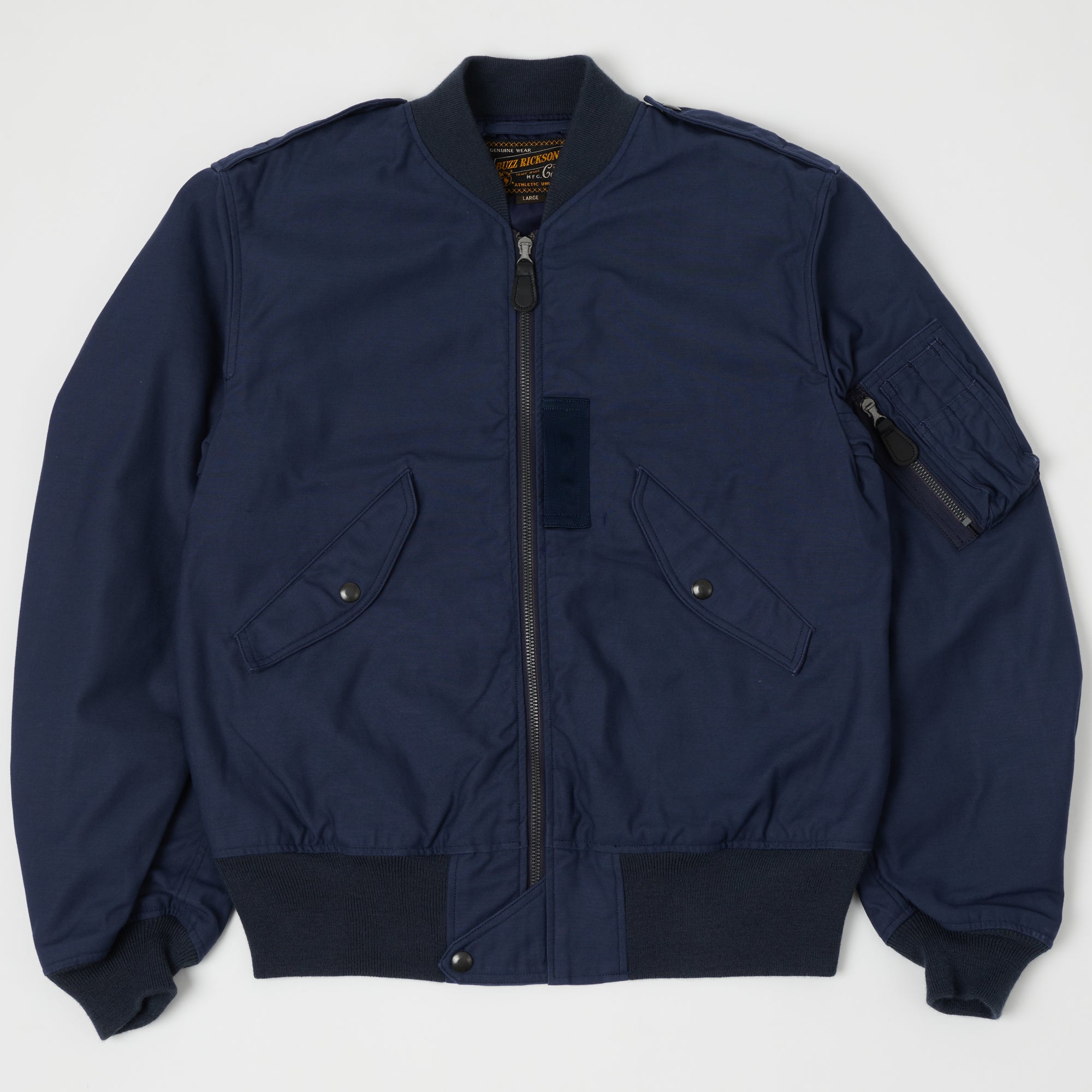 Buzz Rickson's L-2A Civilian Model Flight Jacket - Navy