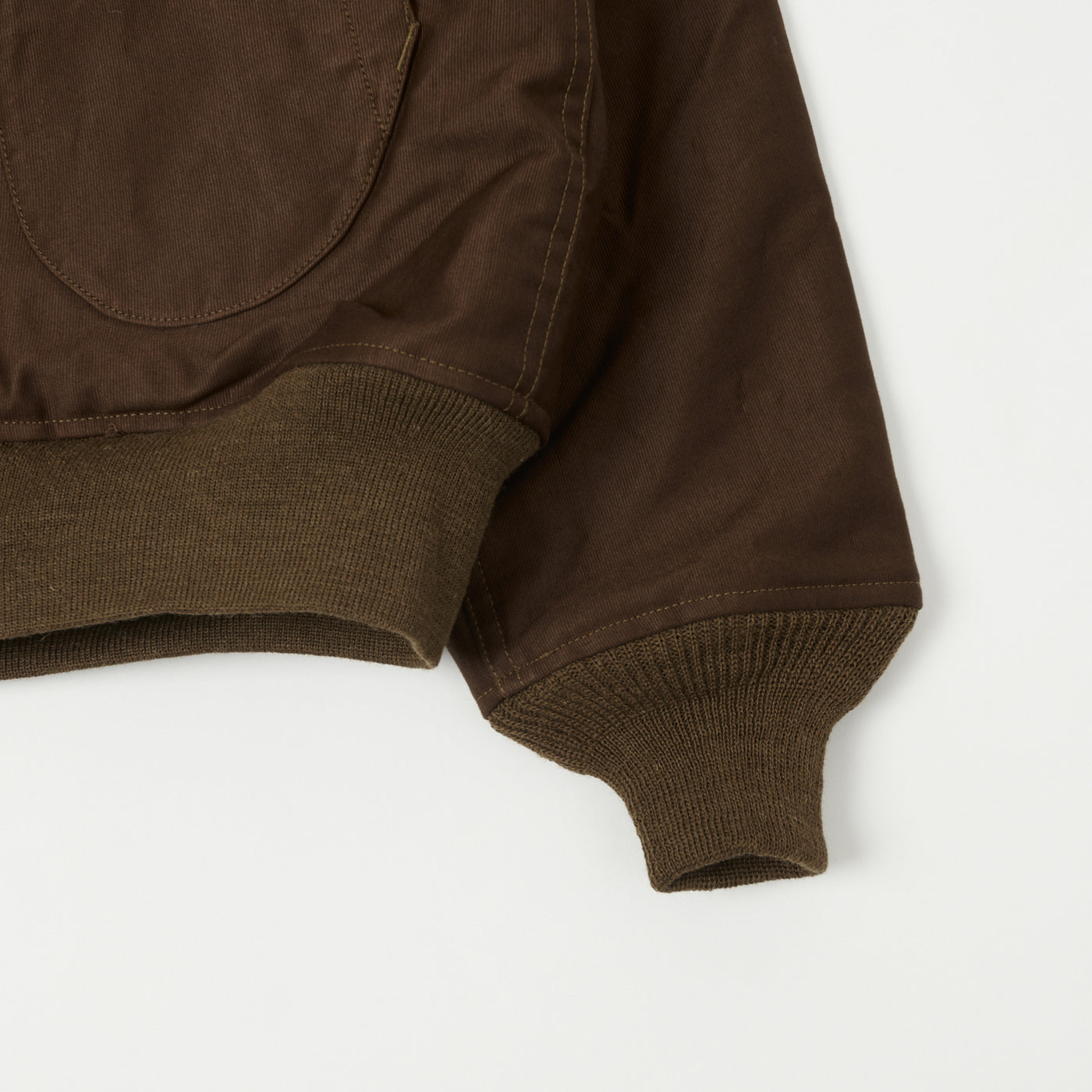 Buzz Rickson's USN Deck Zip Jacket - Brown | SON OF A STAG