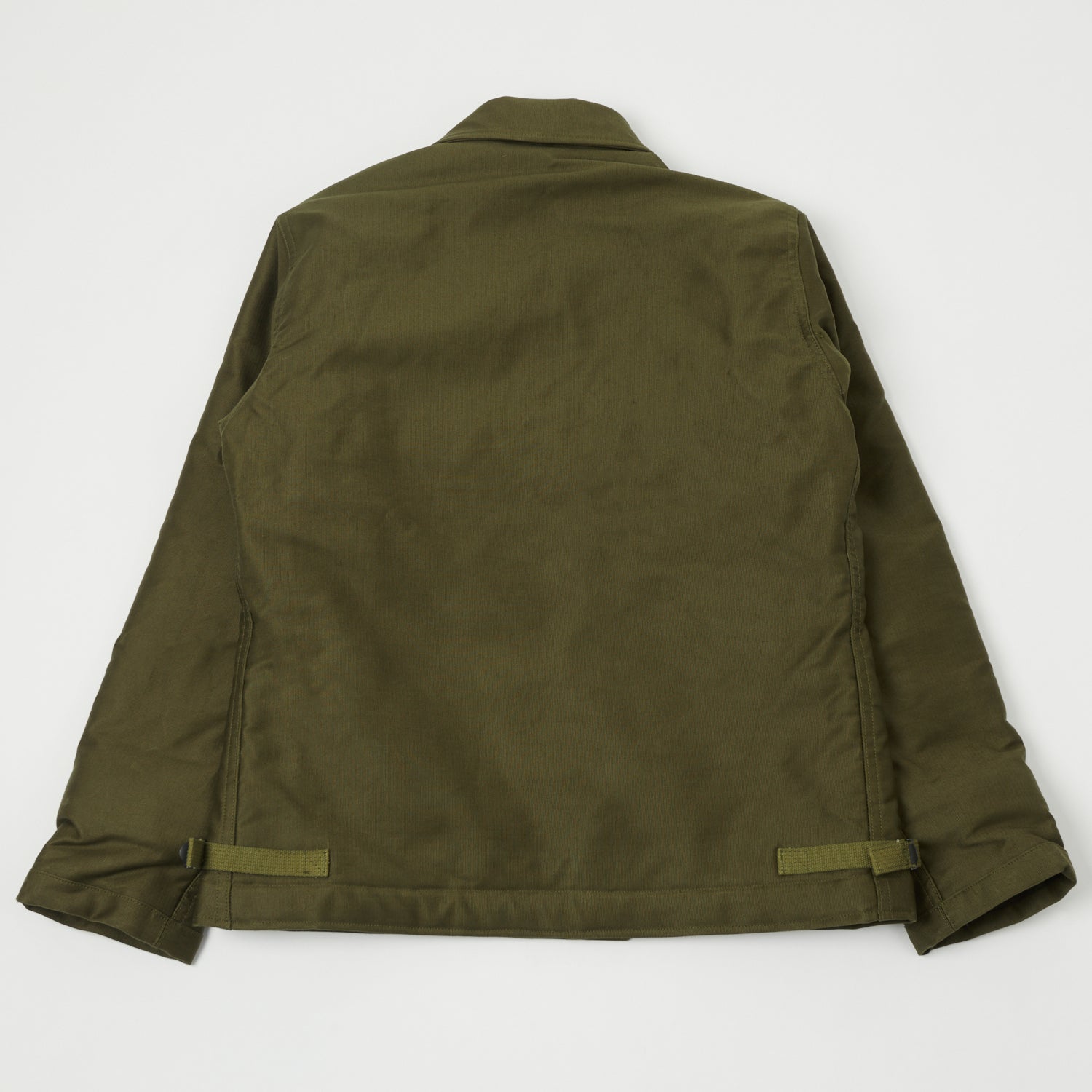 Buzz Rickson's U.S. Navy A-2 Jungle Cloth Deck Jacket - Olive
