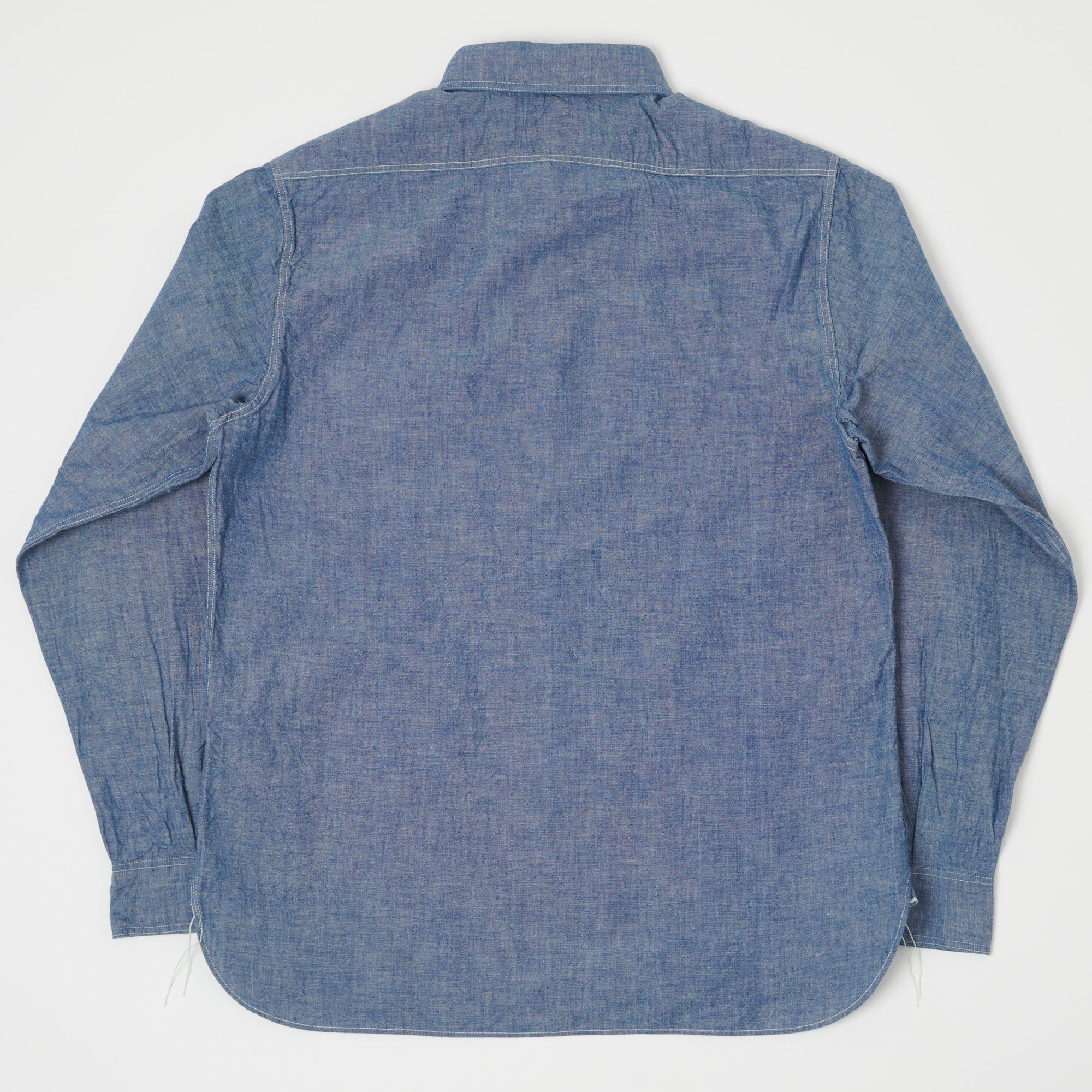 Buzz Rickson's U.S. Navy Chambray Work Shirt - Blue