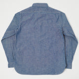 Buzz Rickson's USN Chambray Work Shirt - Blue